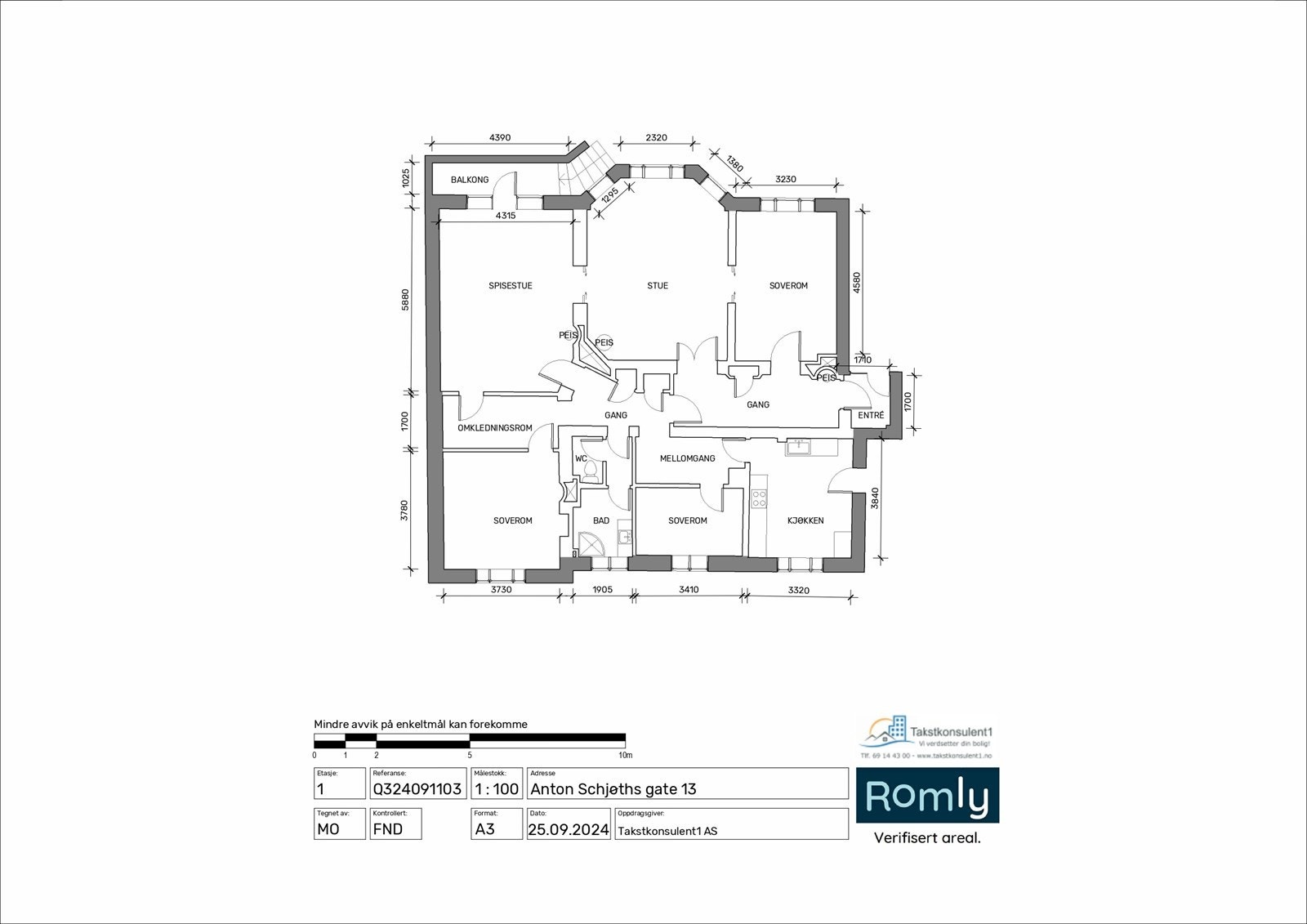 - Plantegning - Galleribilde