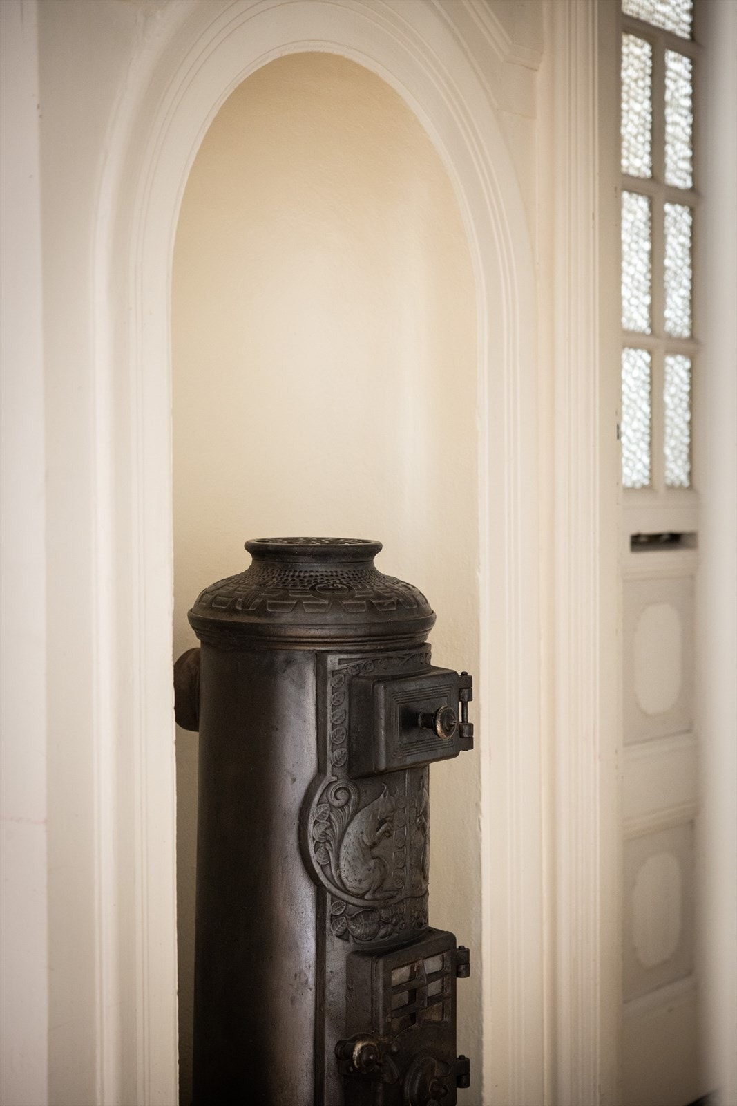 - Herlig vedovn i entréen - Galleribilde