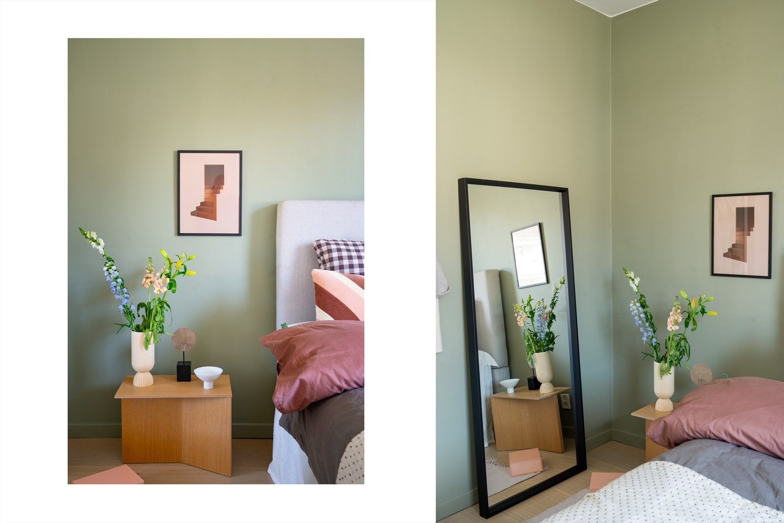 Både hovedsoverommet og soverom 2 er malt i 2024 og fremstår flotte. Galleribilde