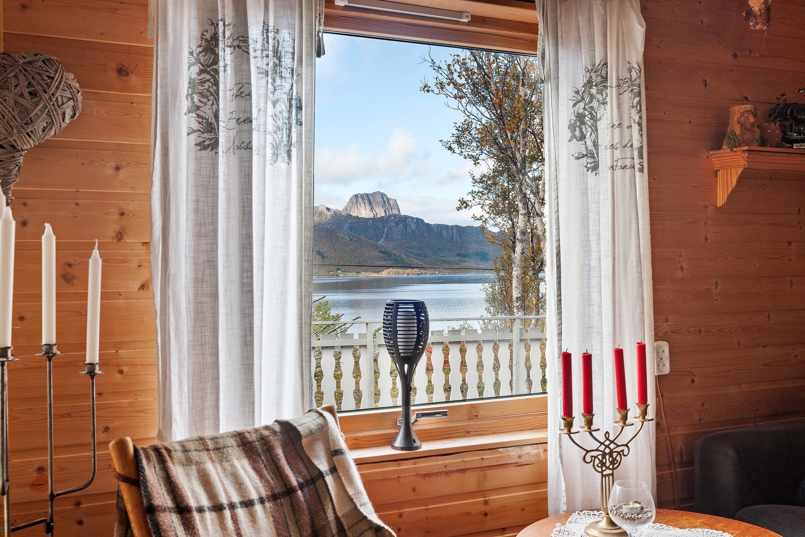 Fin utsikt Galleribilde