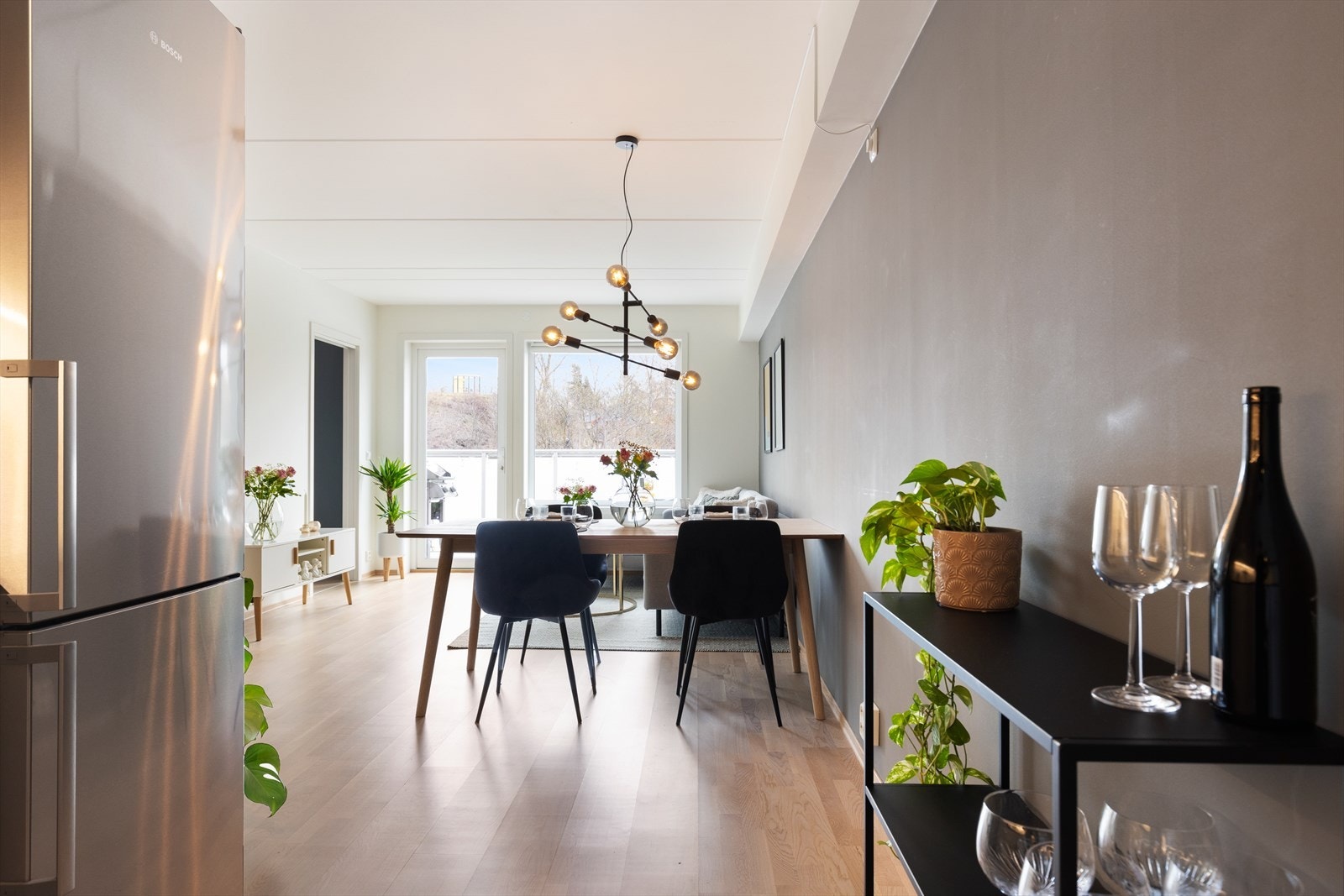 Åpen og sosial planløsning. Galleribilde