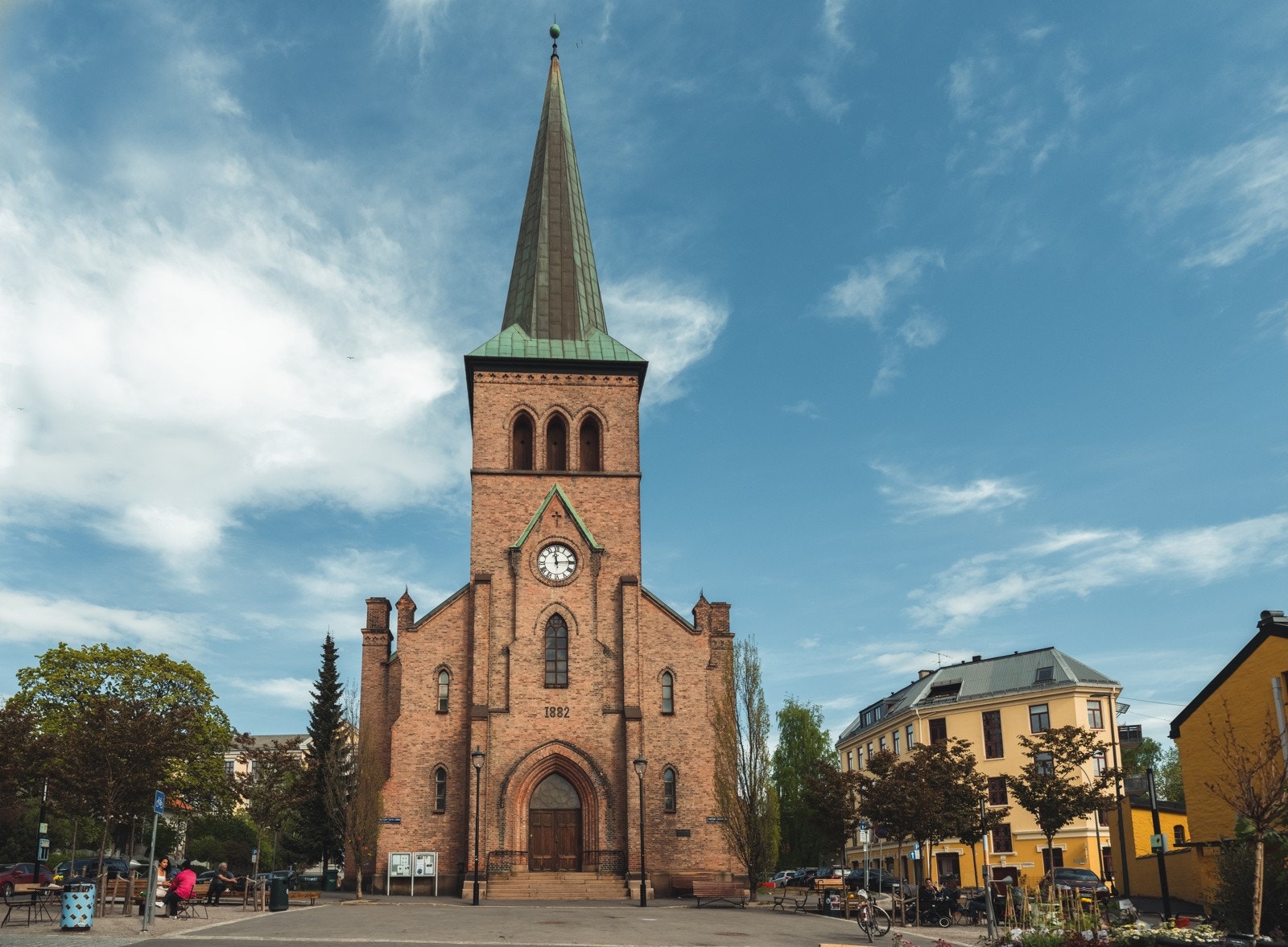 Kampen Kirke er utrolig flott og ærverdig. Galleribilde