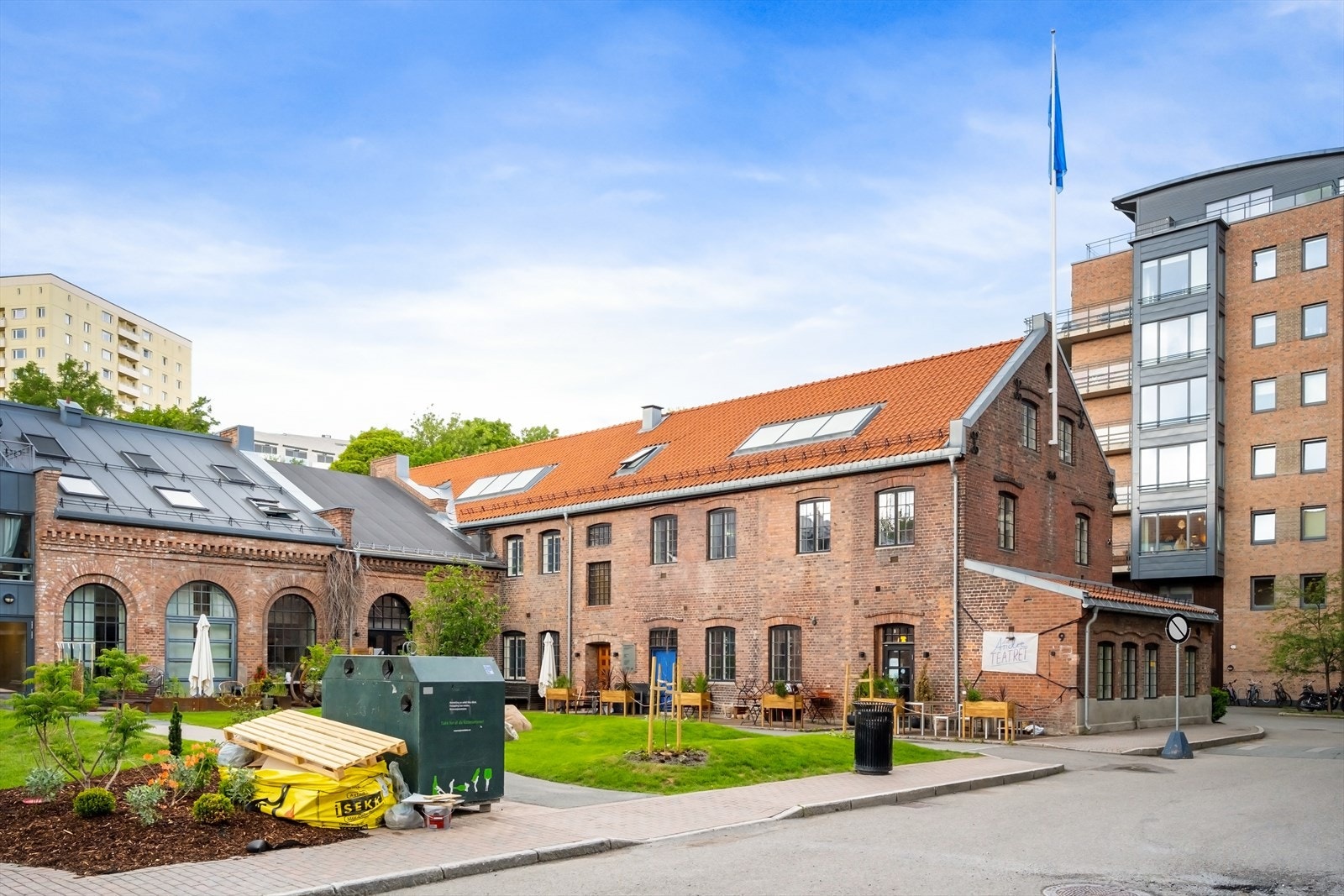 Lilleborg fremstår som en rolig oase med et godt bomiljø Galleribilde