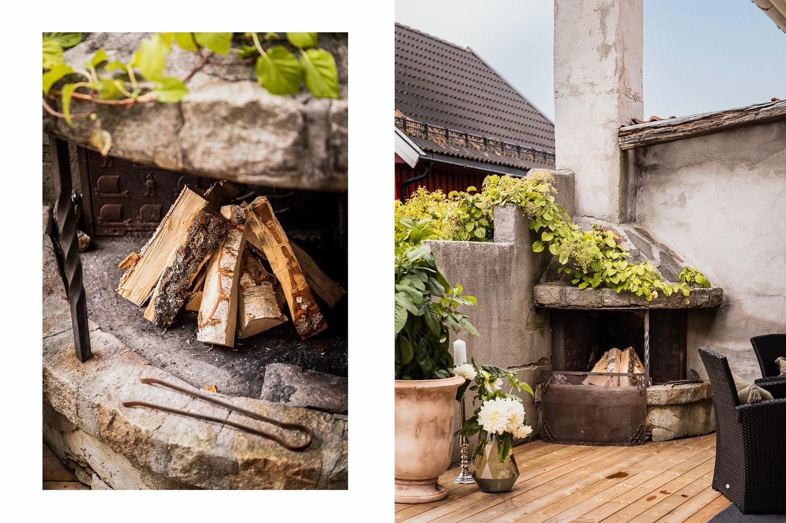 Utepeisen skaper ekstra hygge inn i de små sommertimer. Utepeisen sørger for at utesesongen kan strekkes over i vår og høst. Galleribilde