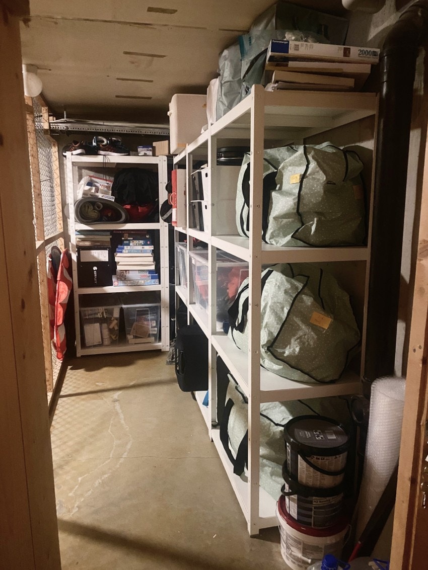 Bod med oppgradert BROR hyllesystem. Selgers bilde. Galleribilde
