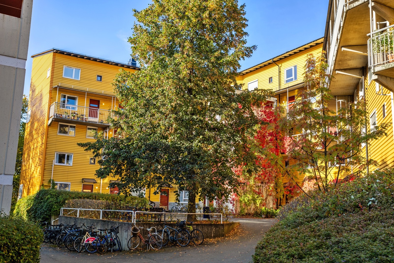 Fasade Gustav Vigelands vei 36. Galleribilde