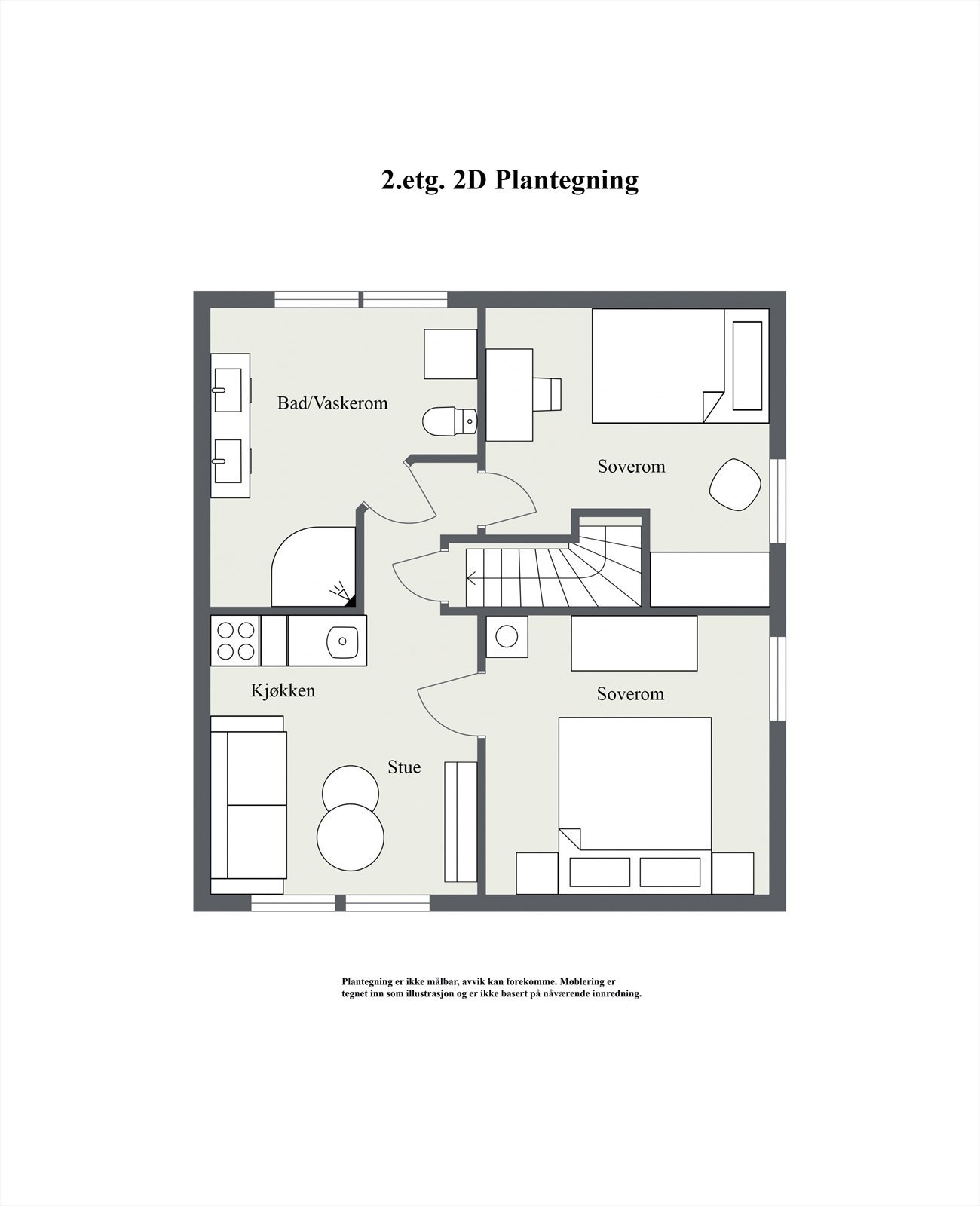 2.etg. - 2D Floor Plan.jpg Galleribilde