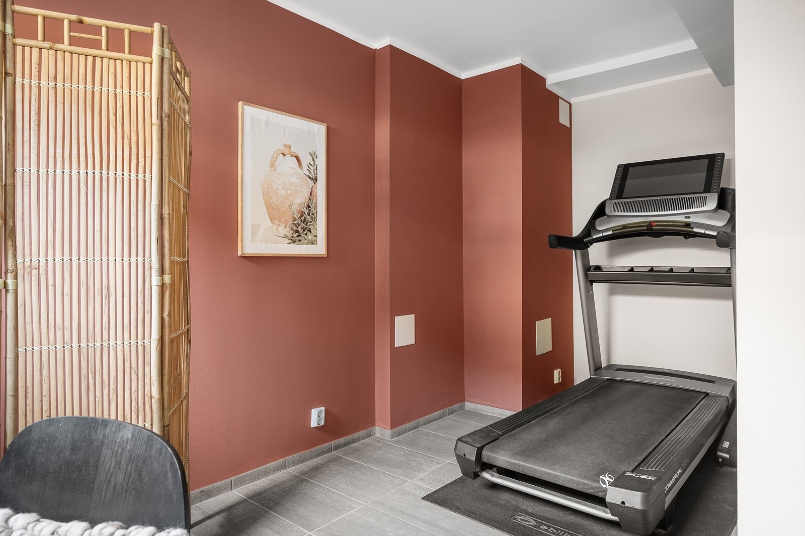 Her her er rommet benyttet som treningsrom. Galleribilde