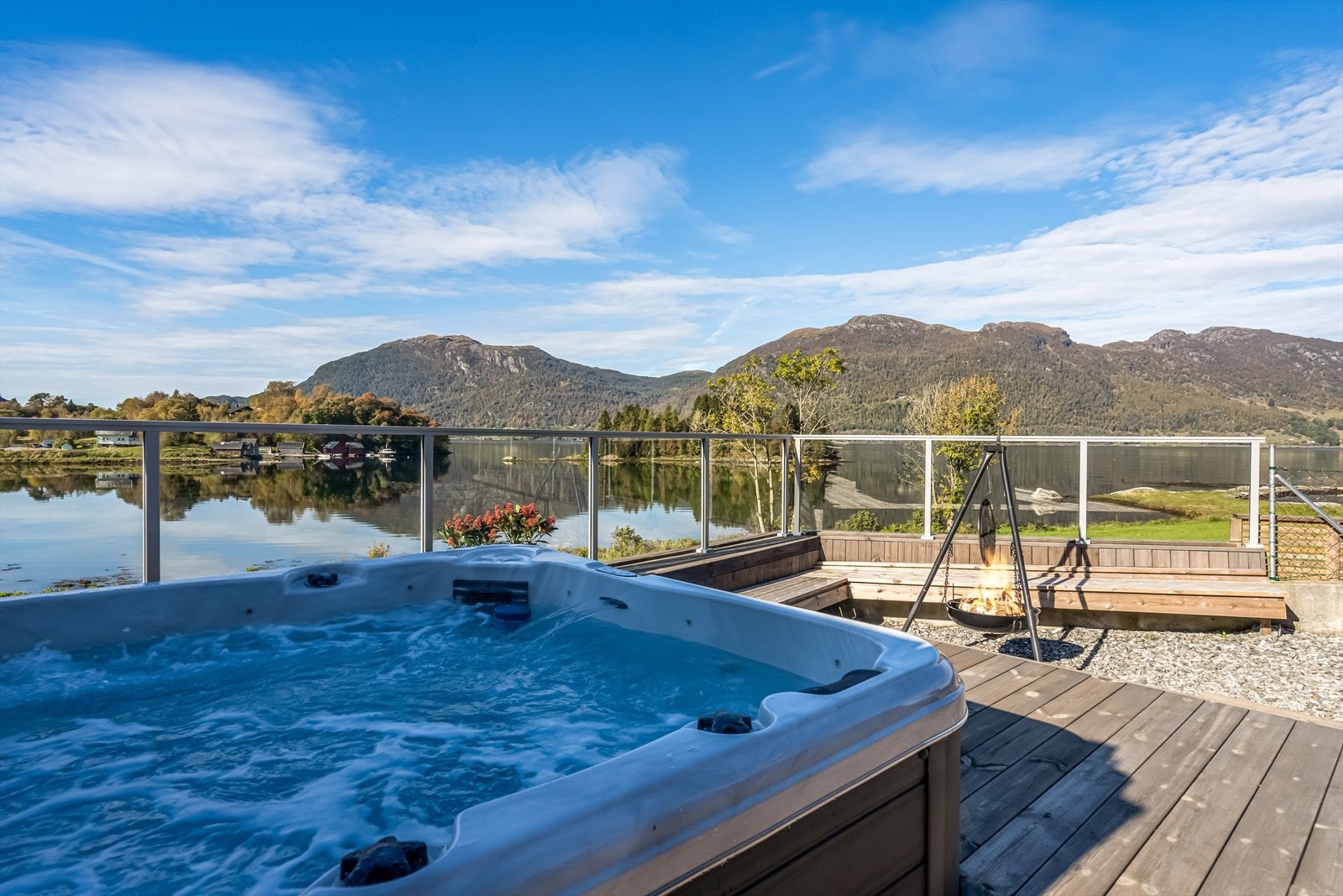 Utsikt fra jucuzzi Galleribilde