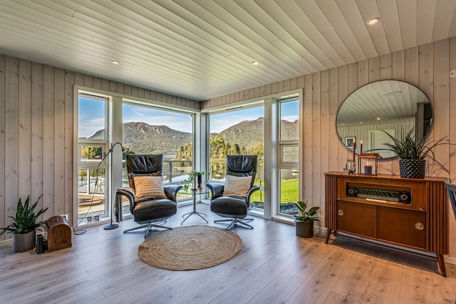 Nydelig utsikt fra stue Galleribilde