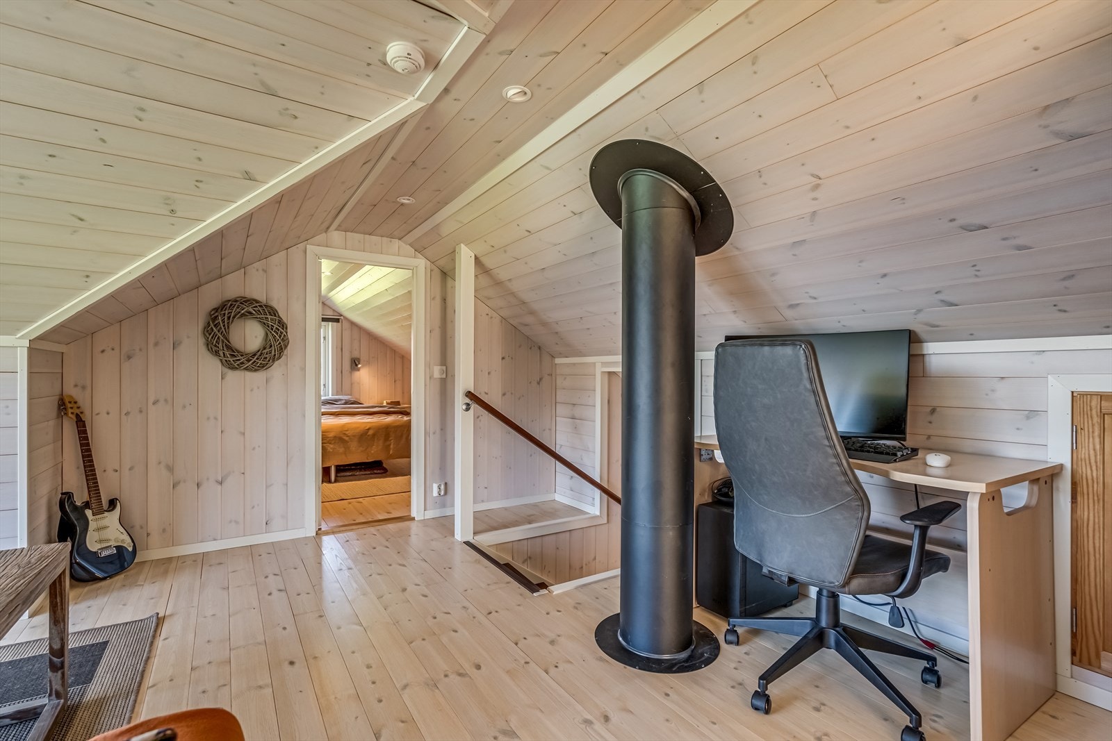 Loftstue Galleribilde