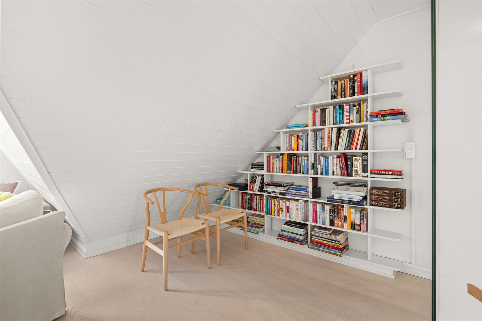 Her er det god plass til å innrede i ulike soner. Galleribilde