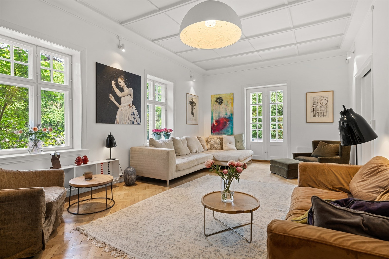 Alle rommene har vannbåren gulvvarme. Galleribilde