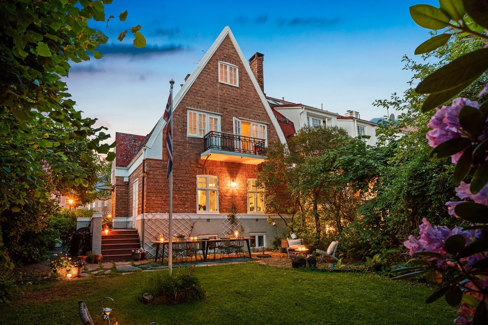 Kveldsstemning. Galleribilde