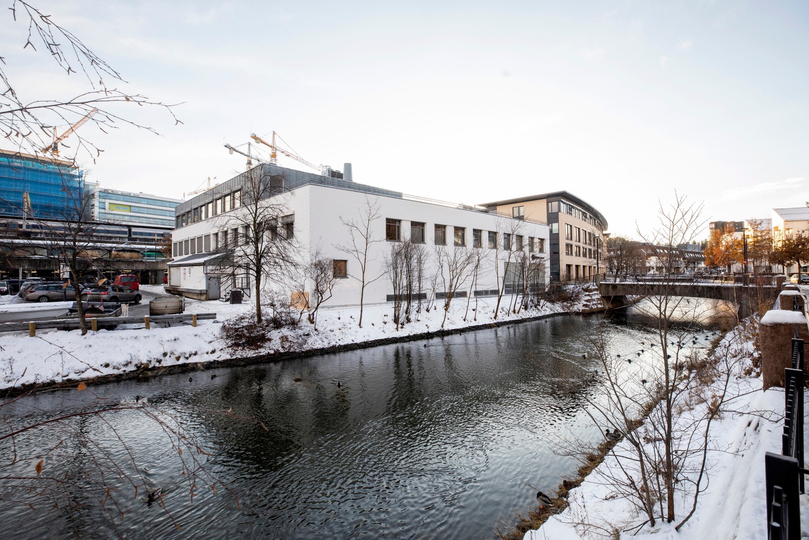 Leif Tronstads plass 7 - rett ved Engervannet. Galleribilde