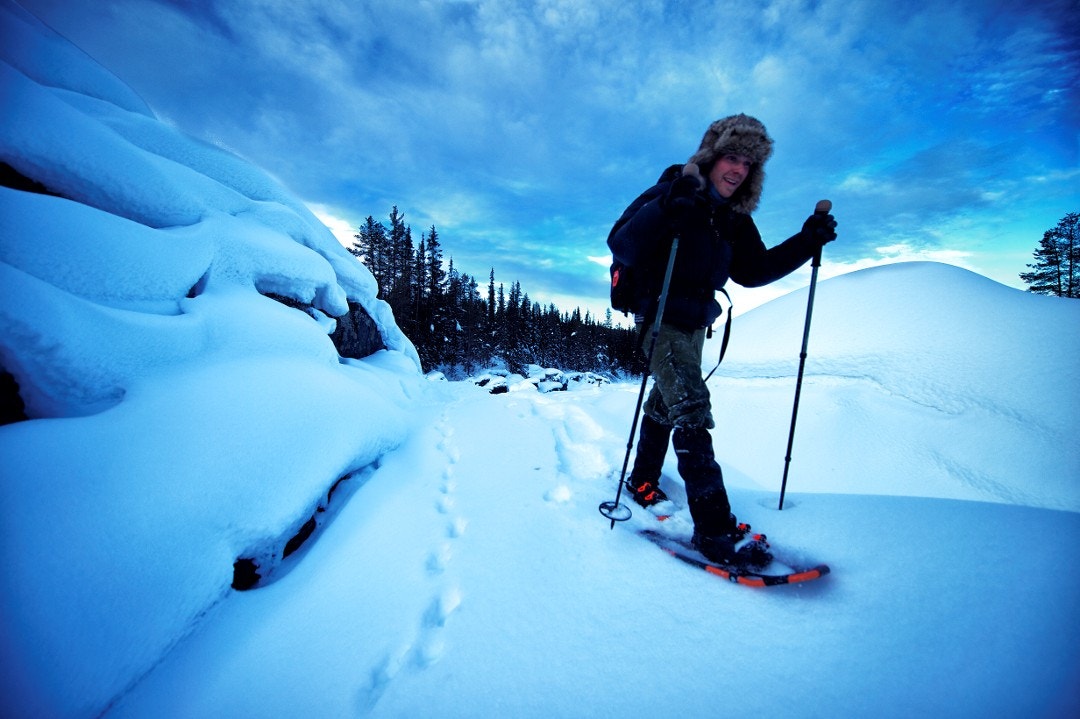 Flotte forhold for tur på truger Galleribilde