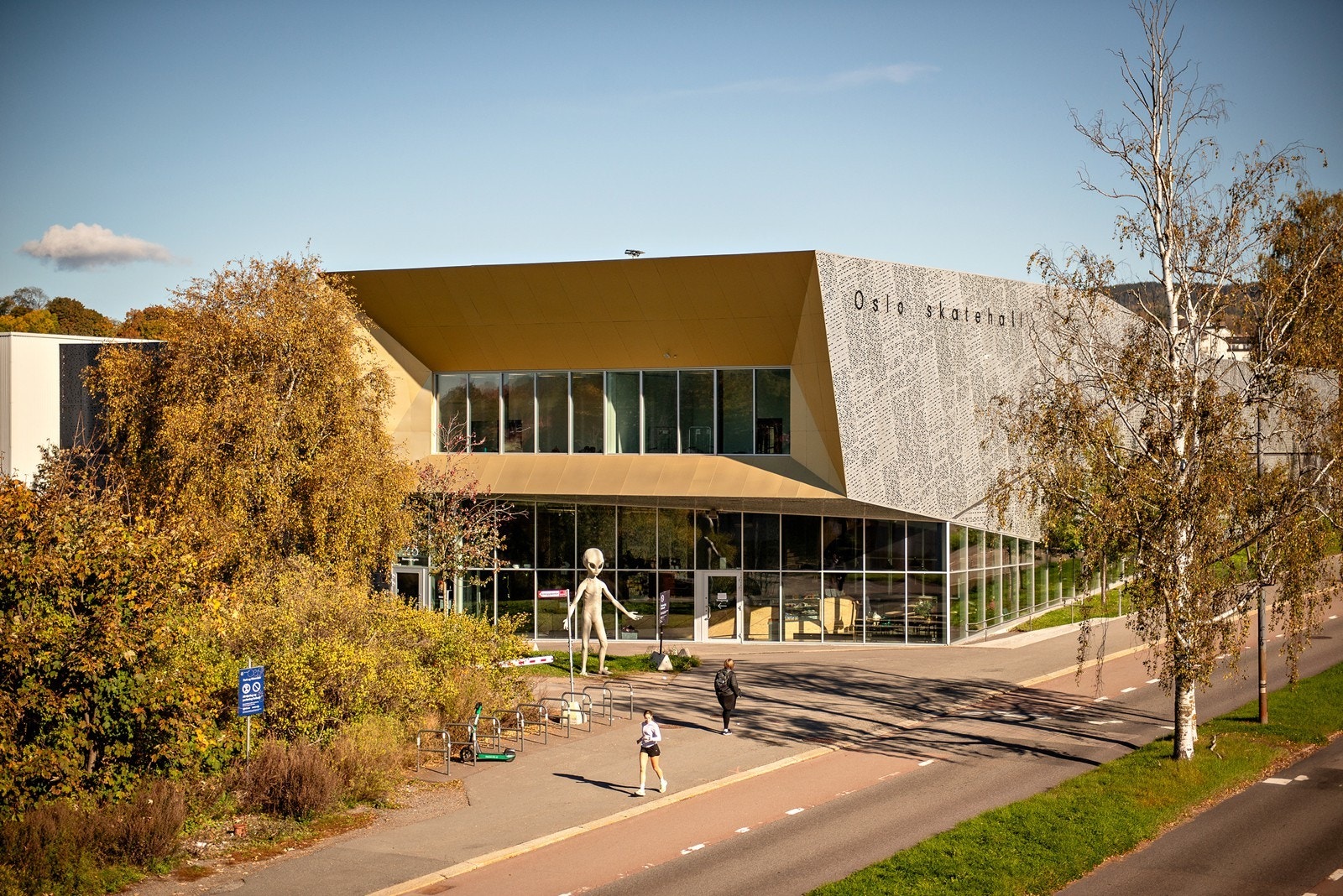 Oslo Skatehall ligger også rett utenfor Galleribilde