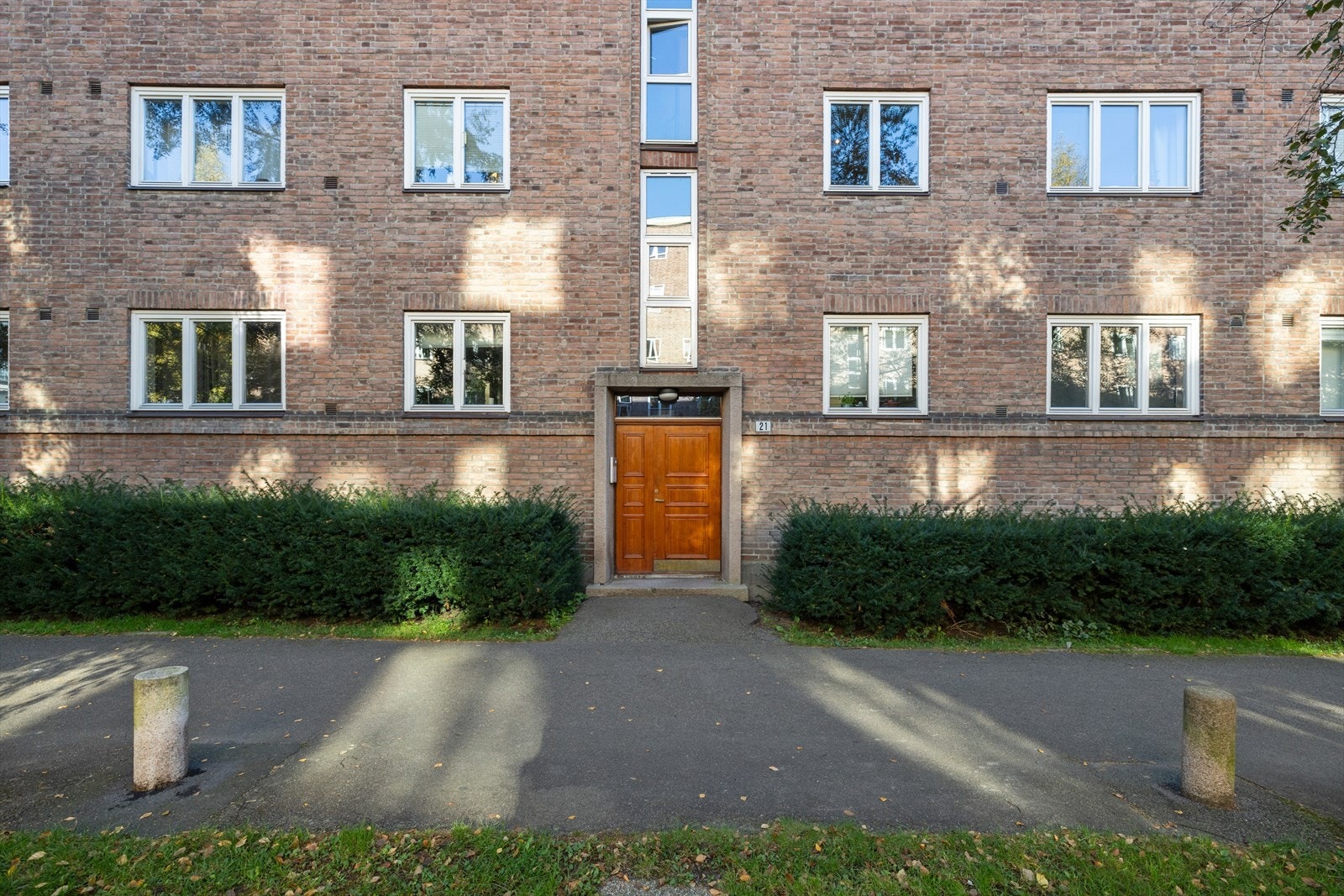 Hyggelig inngangsparti Galleribilde