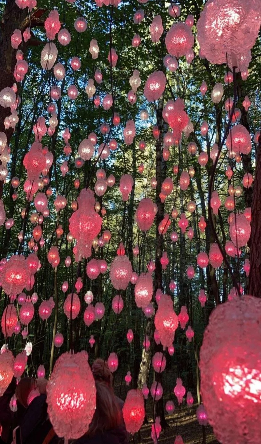 Besøk den mye omtalte utstillingen i Ekebergparken "Nordic Pixel Forest" av Pipilotti Rist Galleribilde