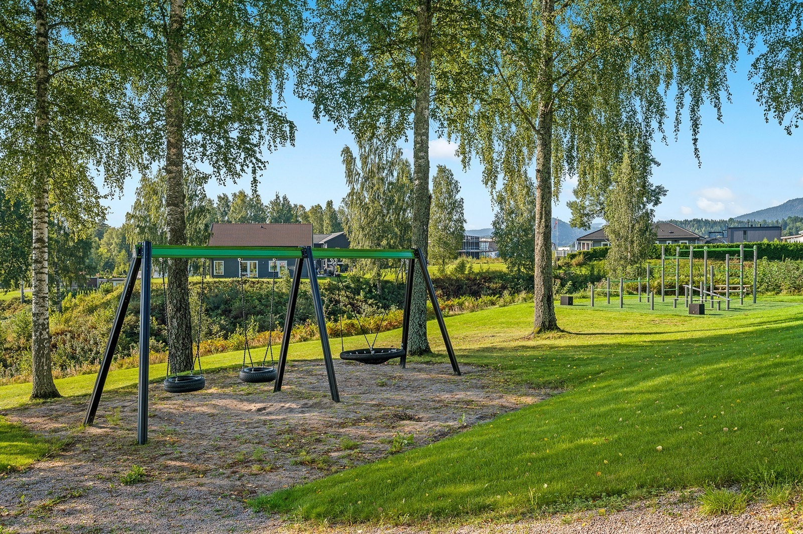 Flott lekeplass i nærområdet Galleribilde