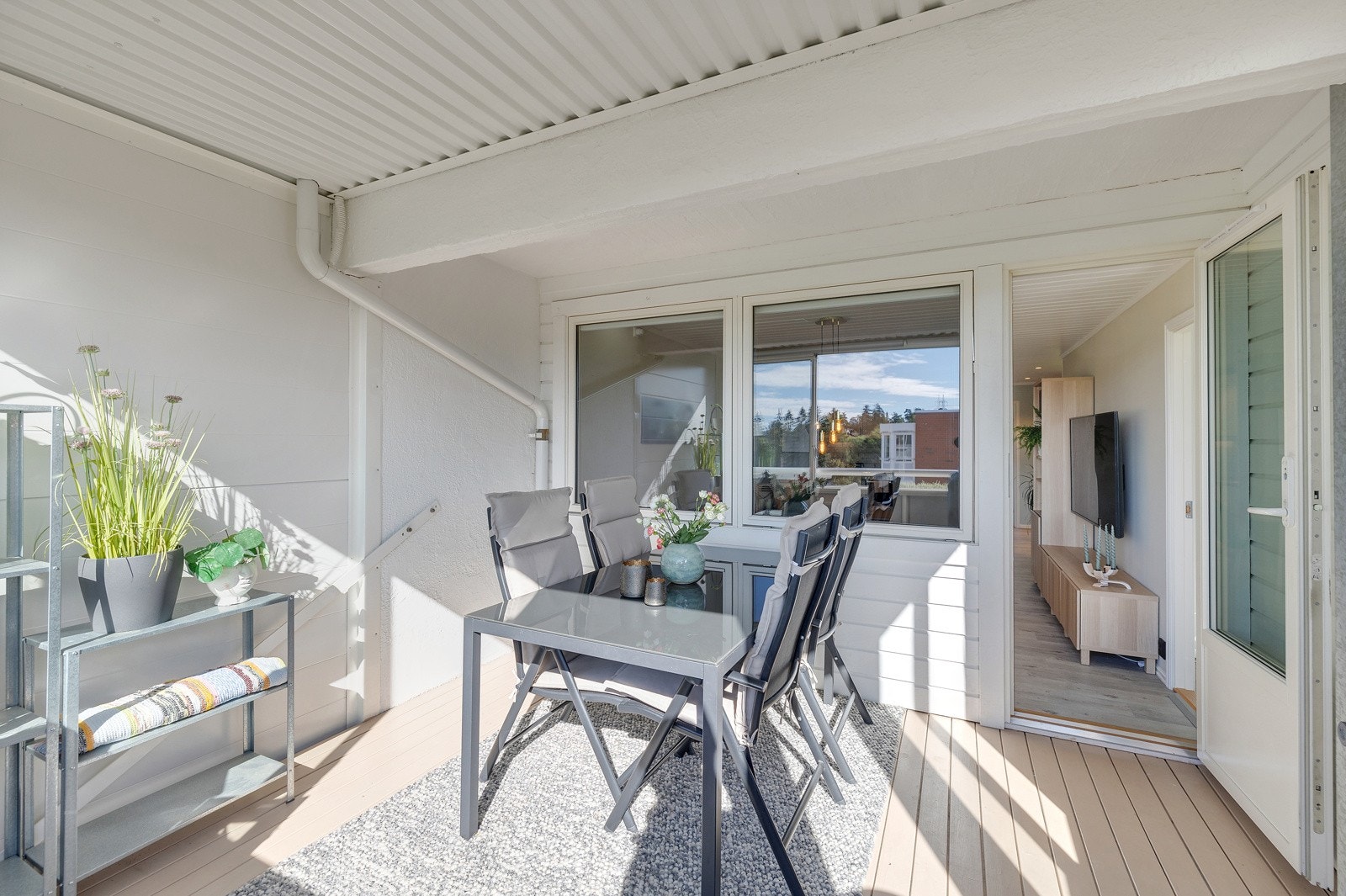 Her kan man invitere til grill og hygge. Galleribilde