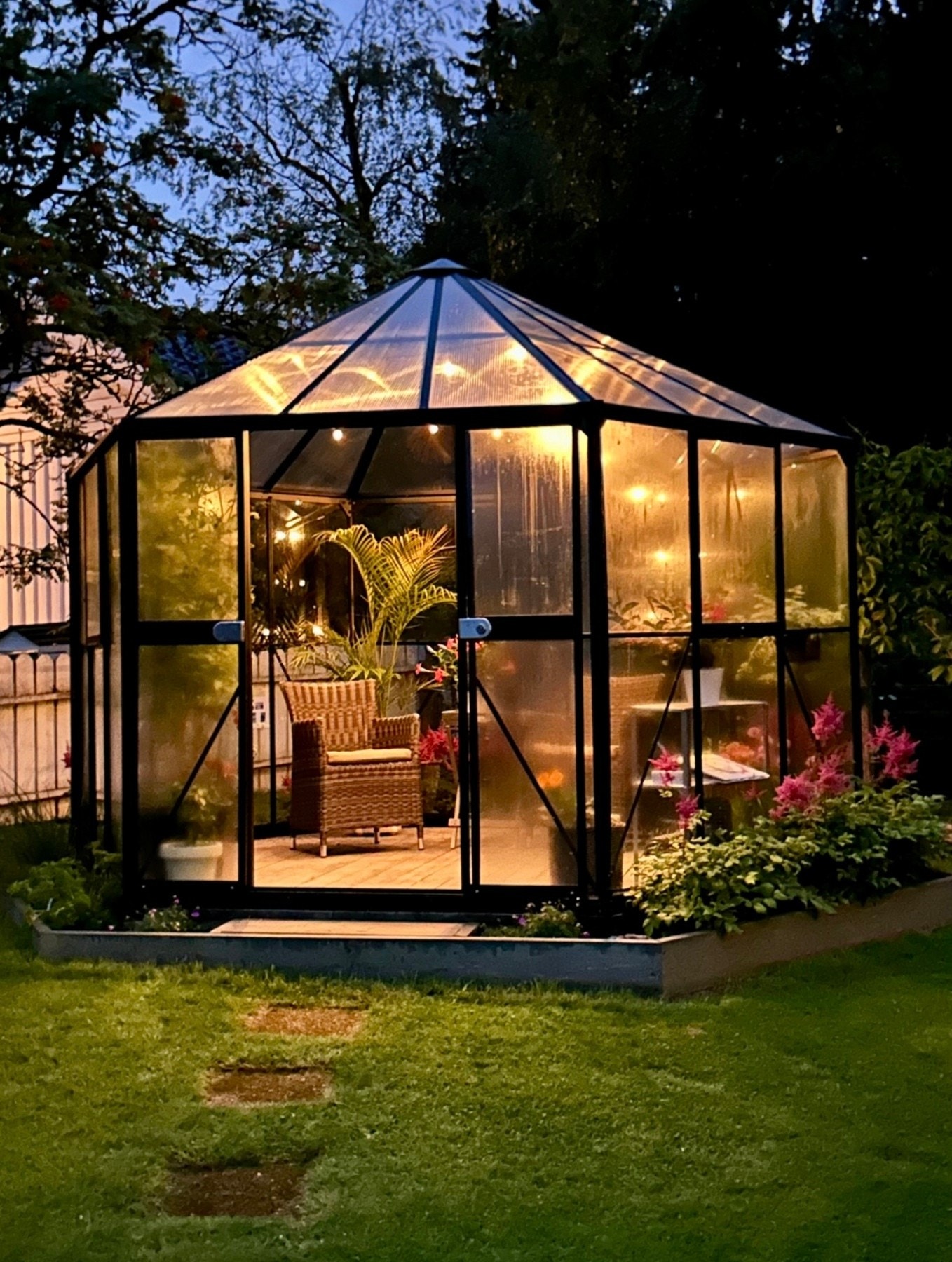 Selgers eget kveldsbilde. Galleribilde