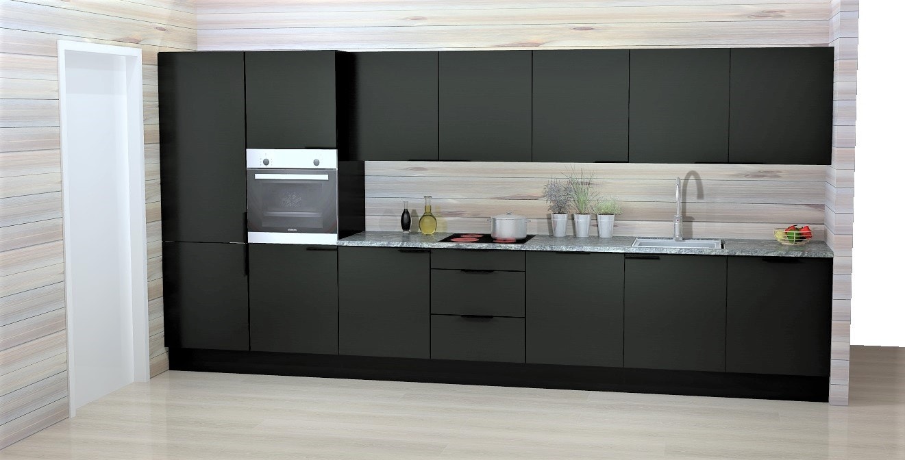 Perspektivtegning kjøkken Galleribilde