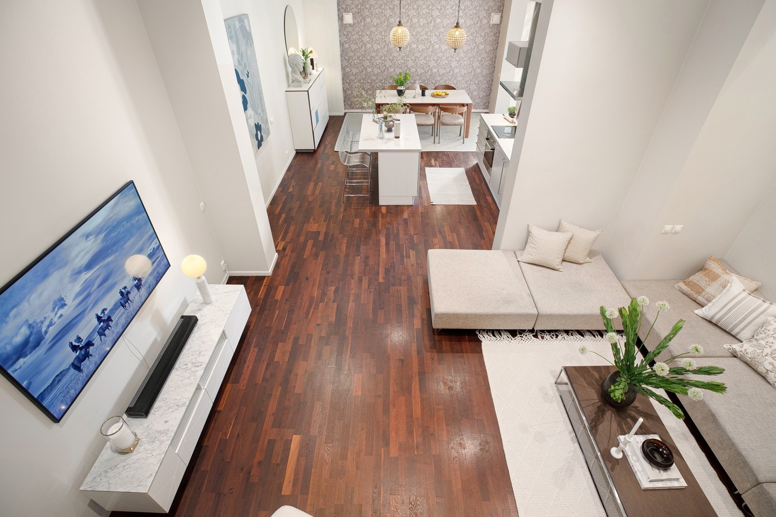 Oversiktsbilde fra hems Galleribilde