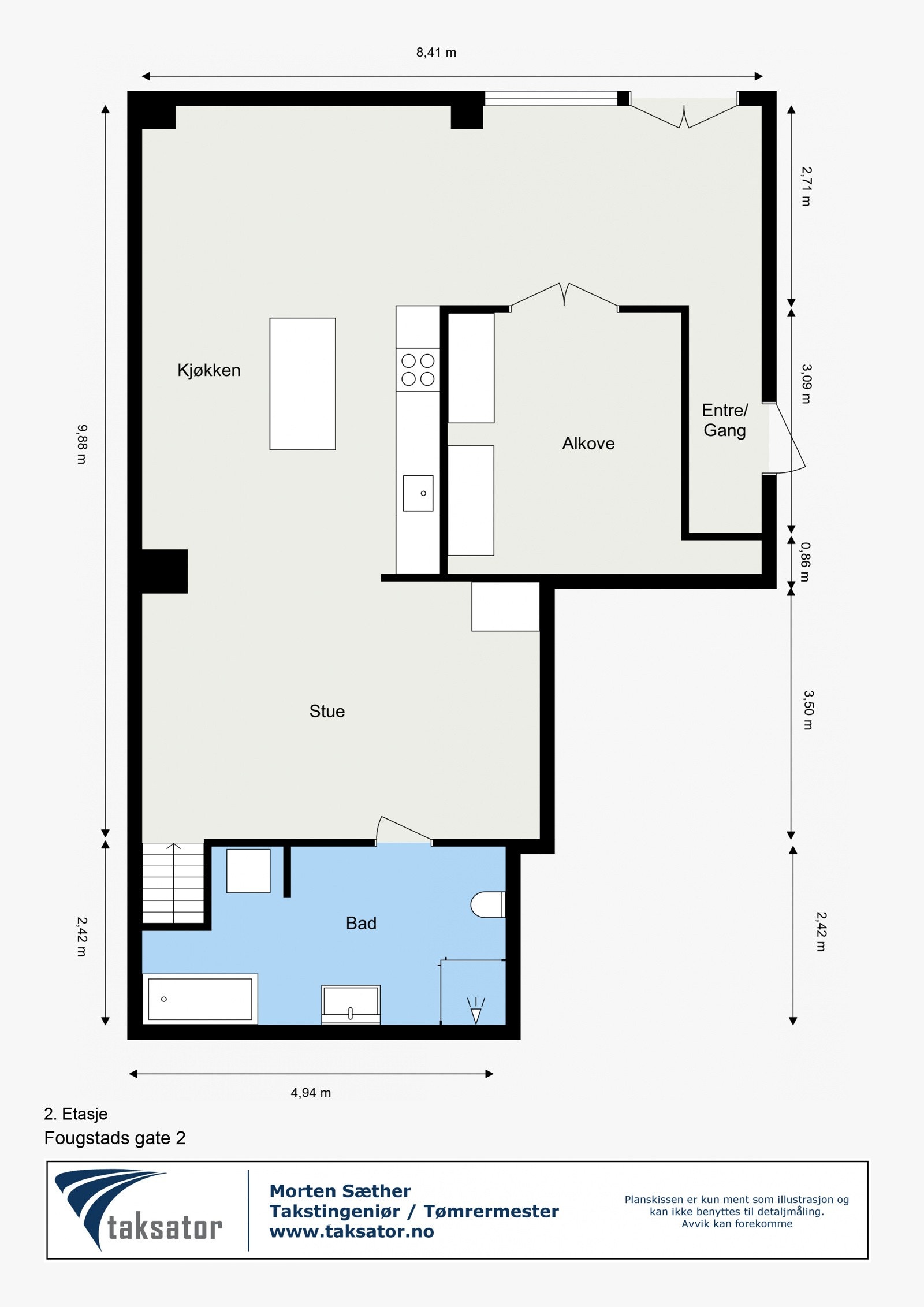 Plantegning - velkommen til en hyggelig visning! Galleribilde