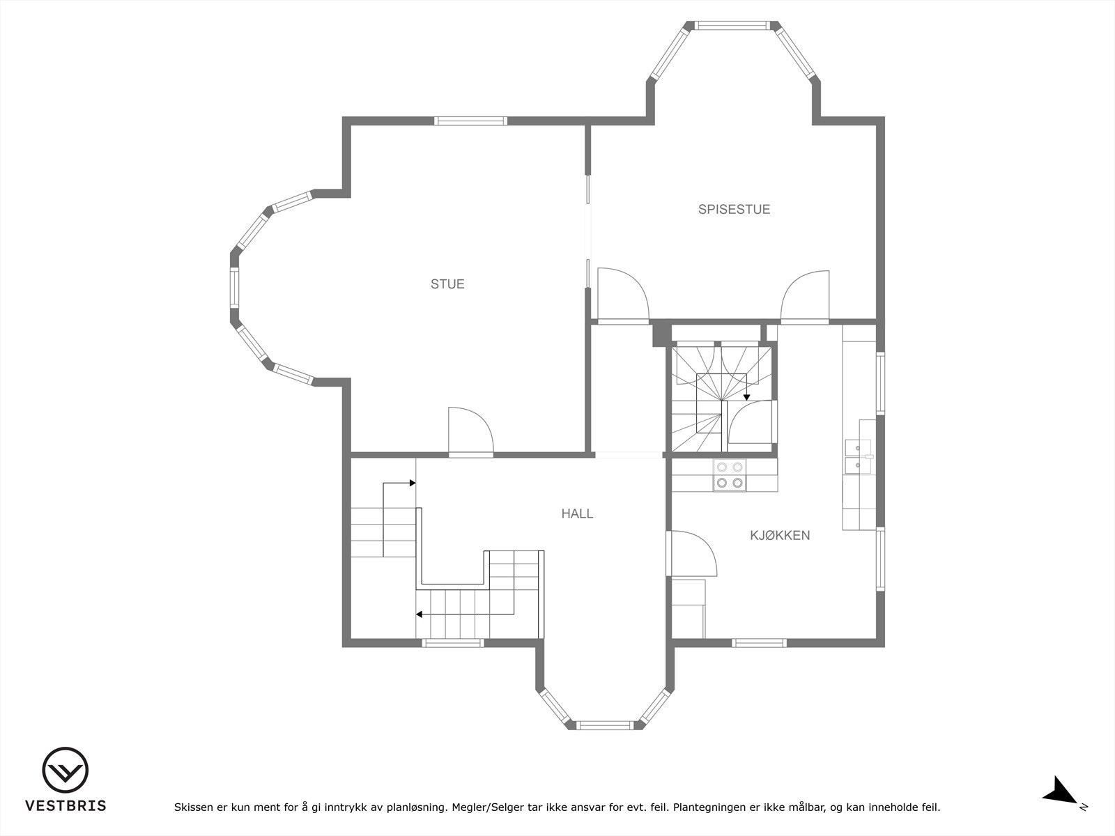 Plantegning - 2.etg Galleribilde