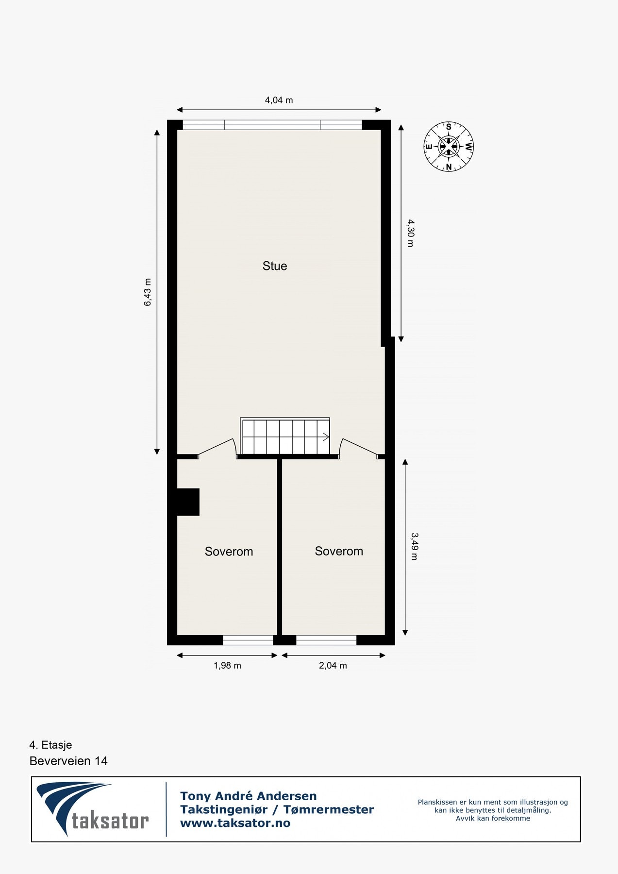 Plantegning 2. etasje Galleribilde