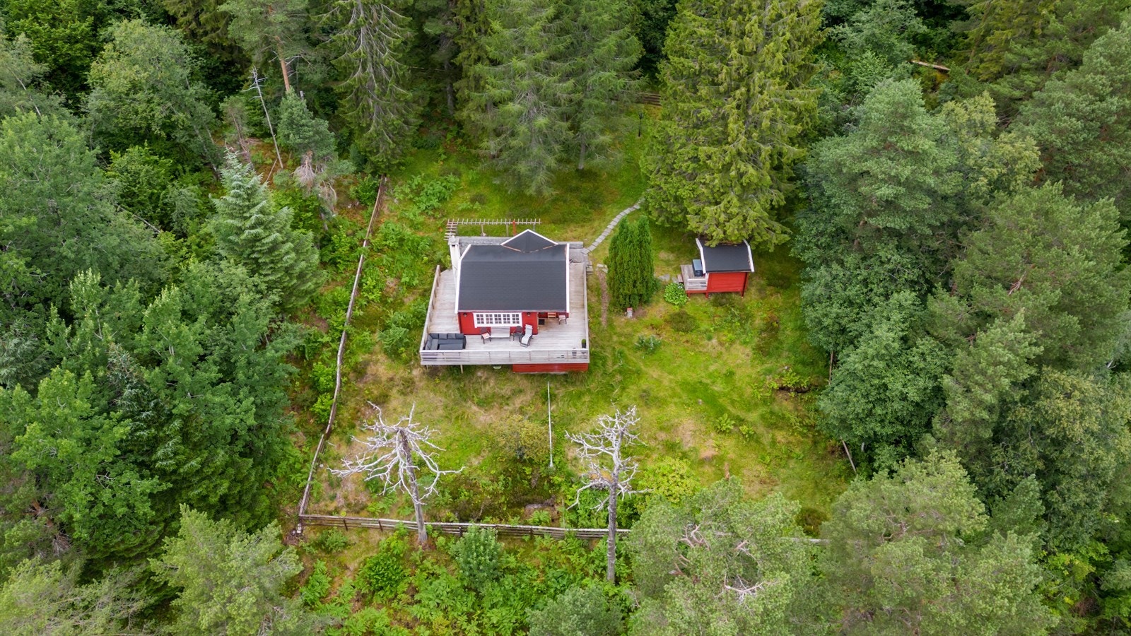 Dronefoto Galleribilde