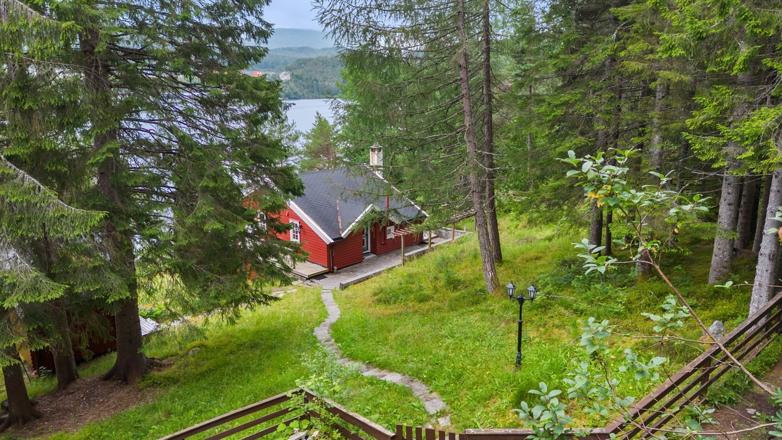 Dronefoto Galleribilde