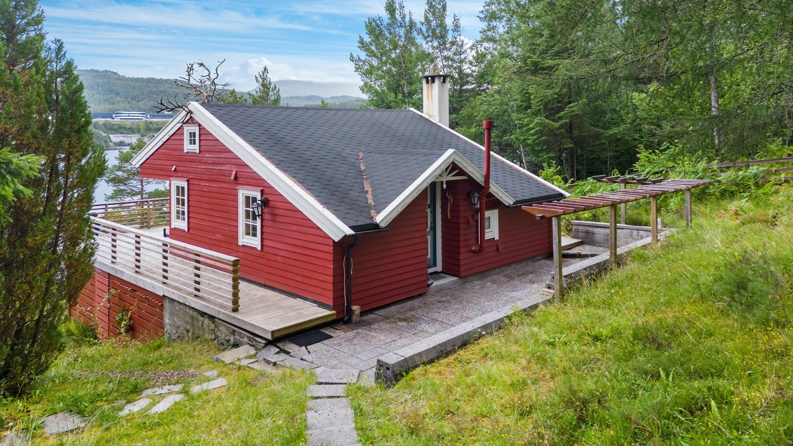 Dronefoto Galleribilde