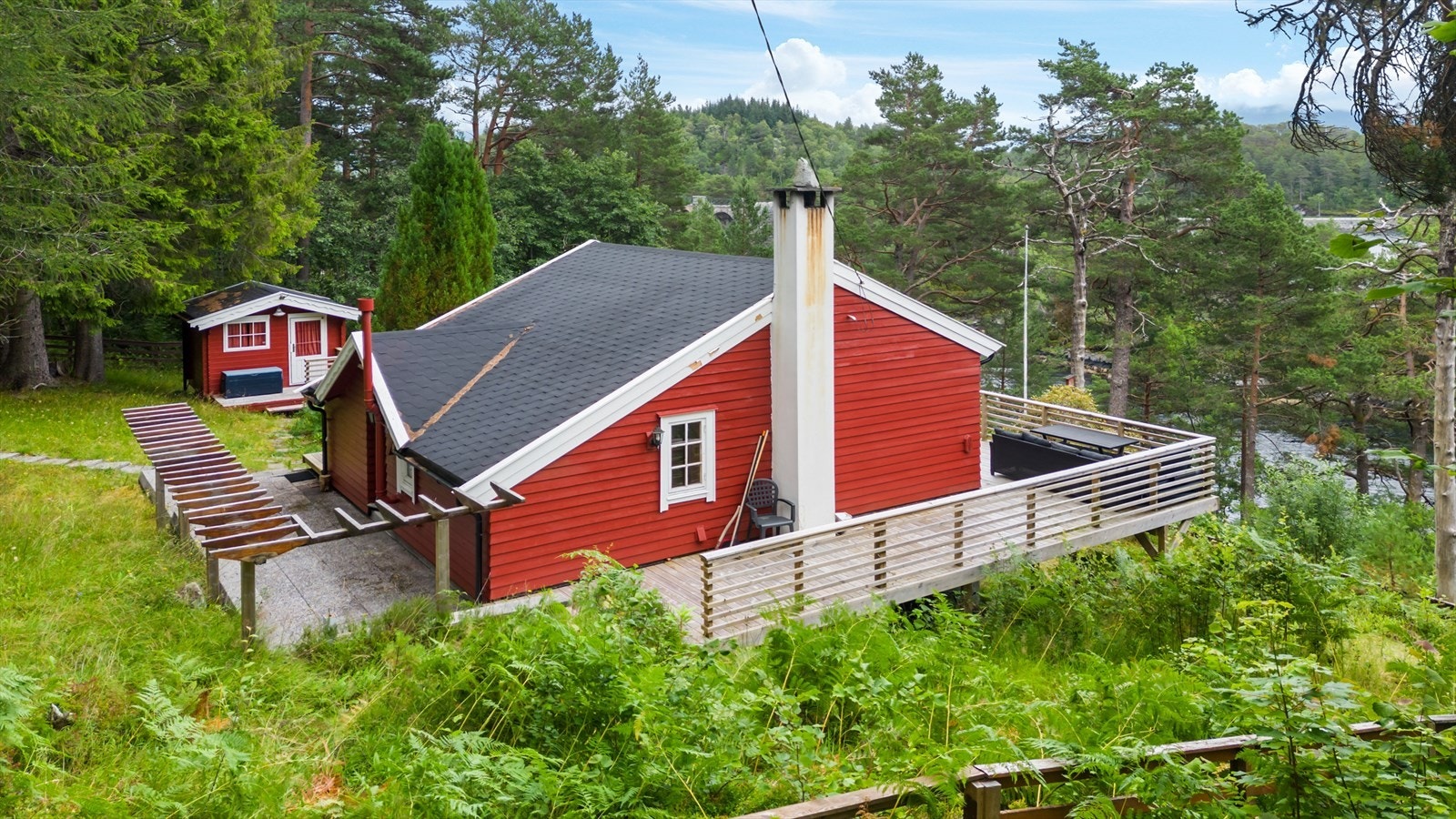 Dronefoto Galleribilde