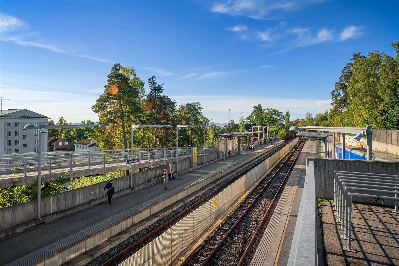 Montebello som kan ta deg til alle knutepunkter i Oslo og er noen minutter unna boligen Galleribilde