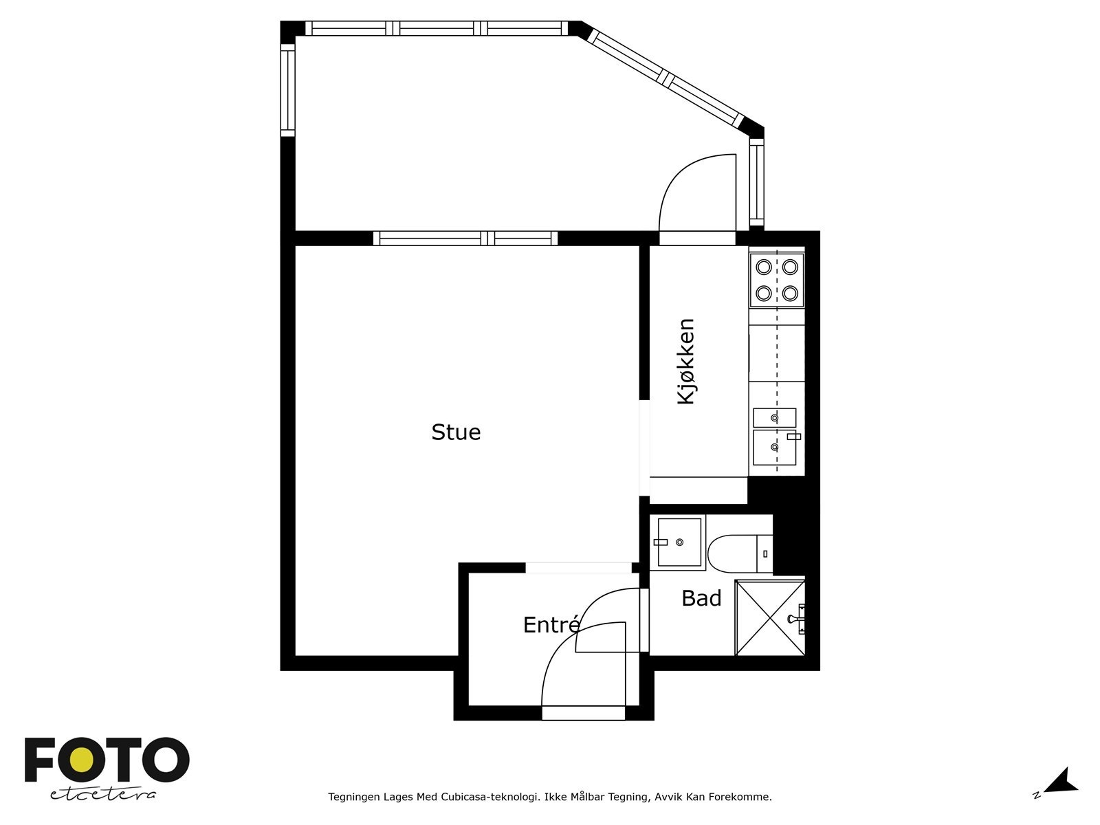 Veiledende plantegning 1. etasje. Ikke målbar Galleribilde
