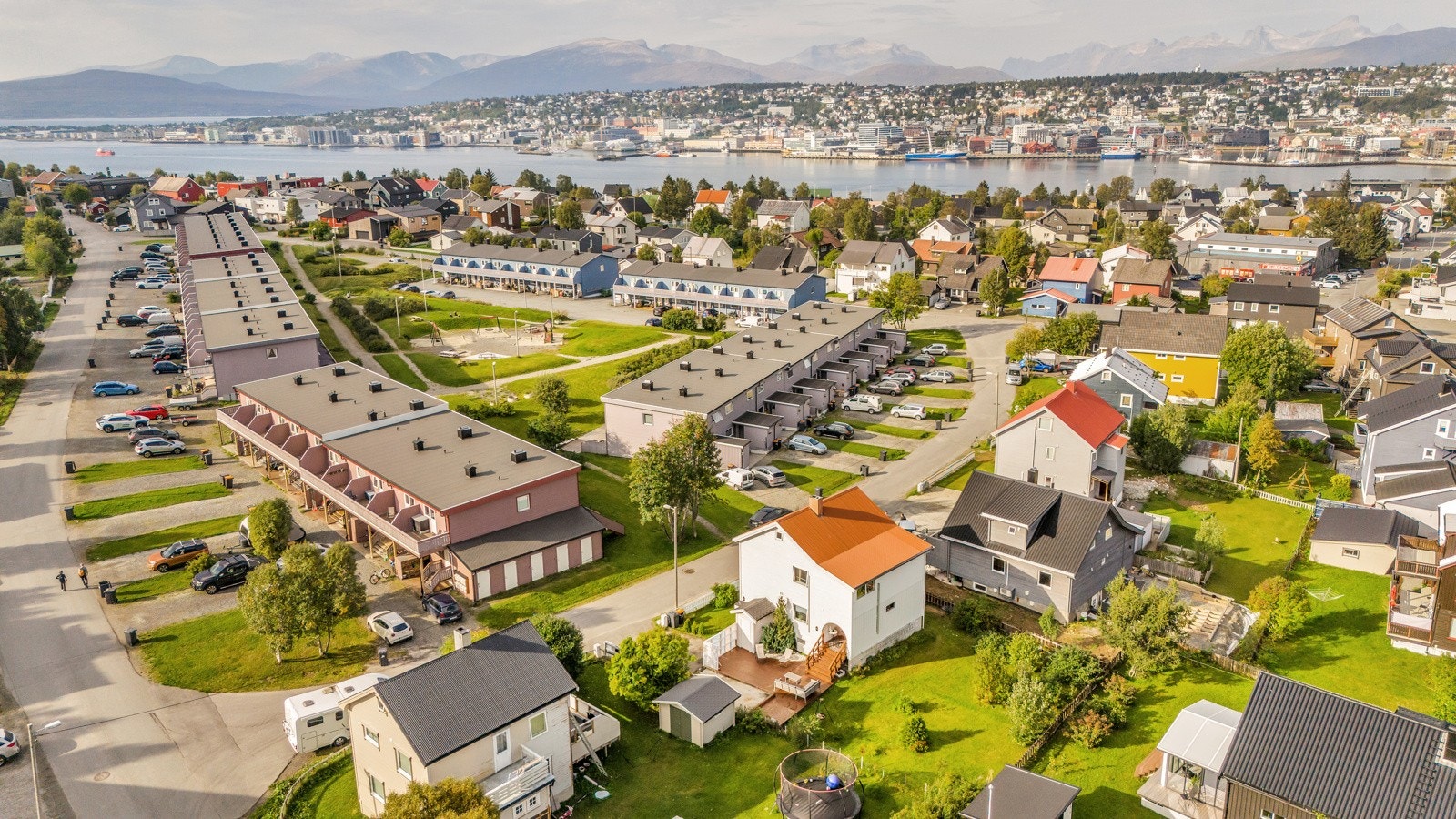 Boligen ligger sentralt i Tromsdalen Galleribilde