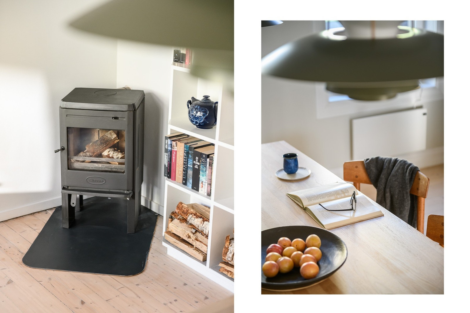 Peisovnen gir hygge og varme i den kalde årstiden. Galleribilde