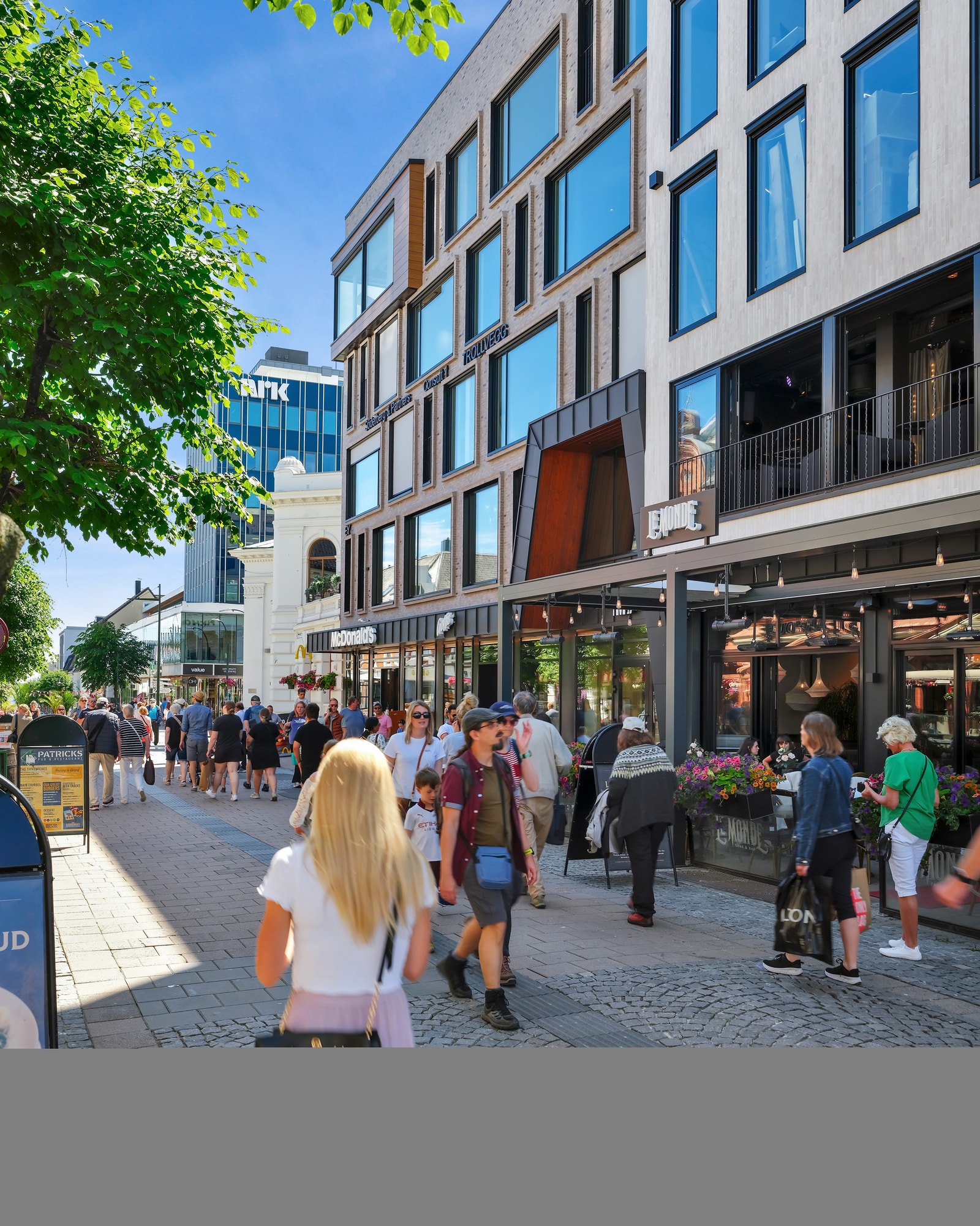 Inngangsparti fra Markensgate Galleribilde