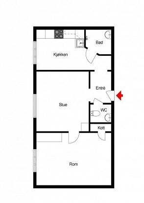 Plantegning. Galleribilde