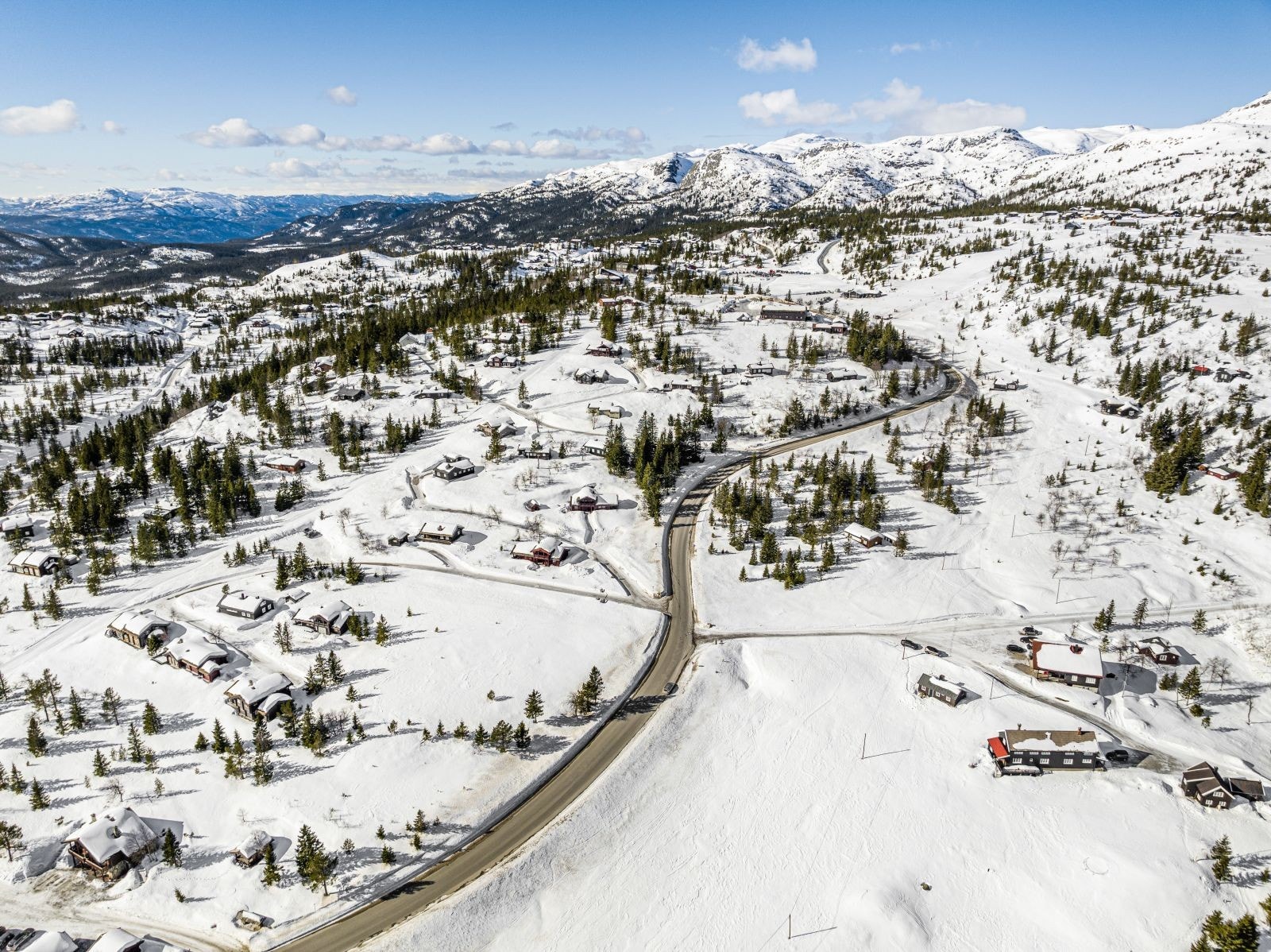 Lifjellvegen 899 vinterstid Galleribilde
