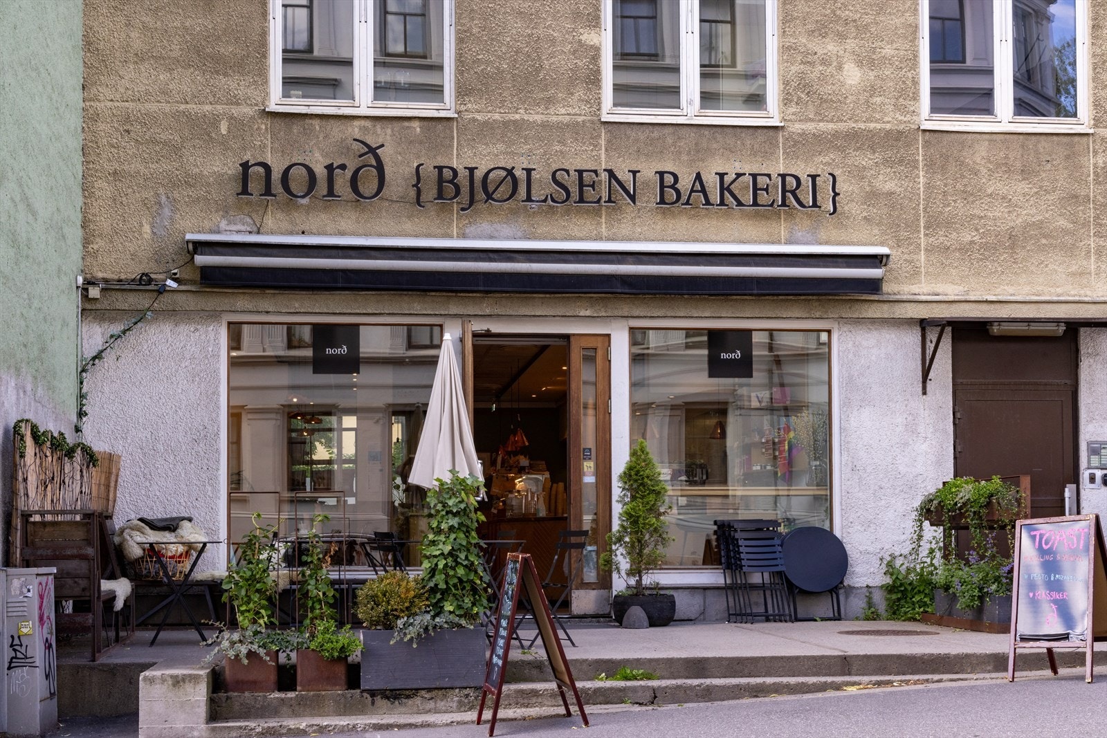 Bjølsen er et superhyggelig område med sine mange caféer, restauranter og butikker Galleribilde