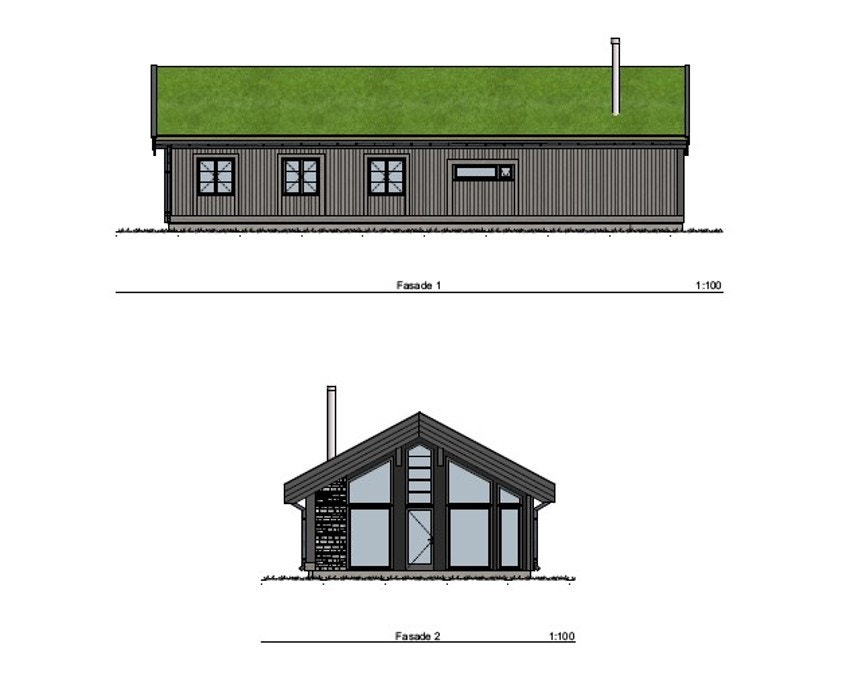 Fasade 2 Numedal Aktiv Galleribilde