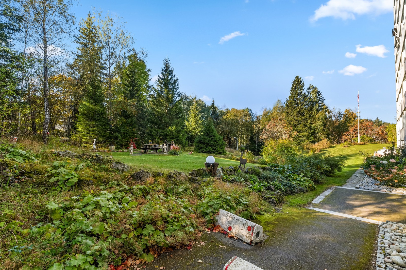Hyggelig fellesområde for beboerne Galleribilde