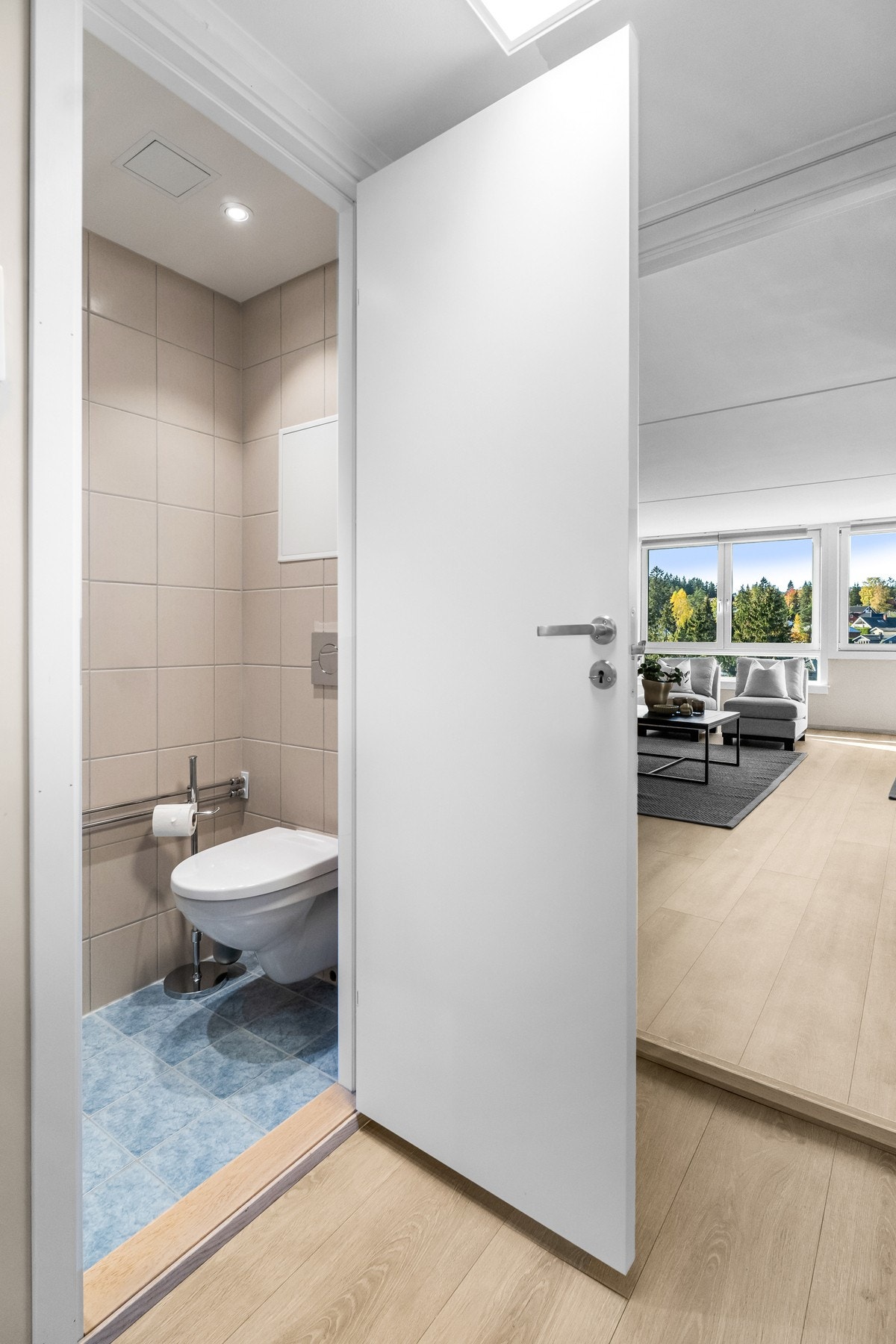 Toalettrom Galleribilde