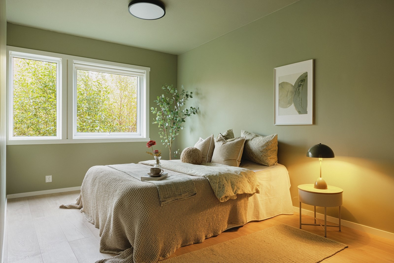 Det største soverommet er på hele 13,8 kvm. Galleribilde