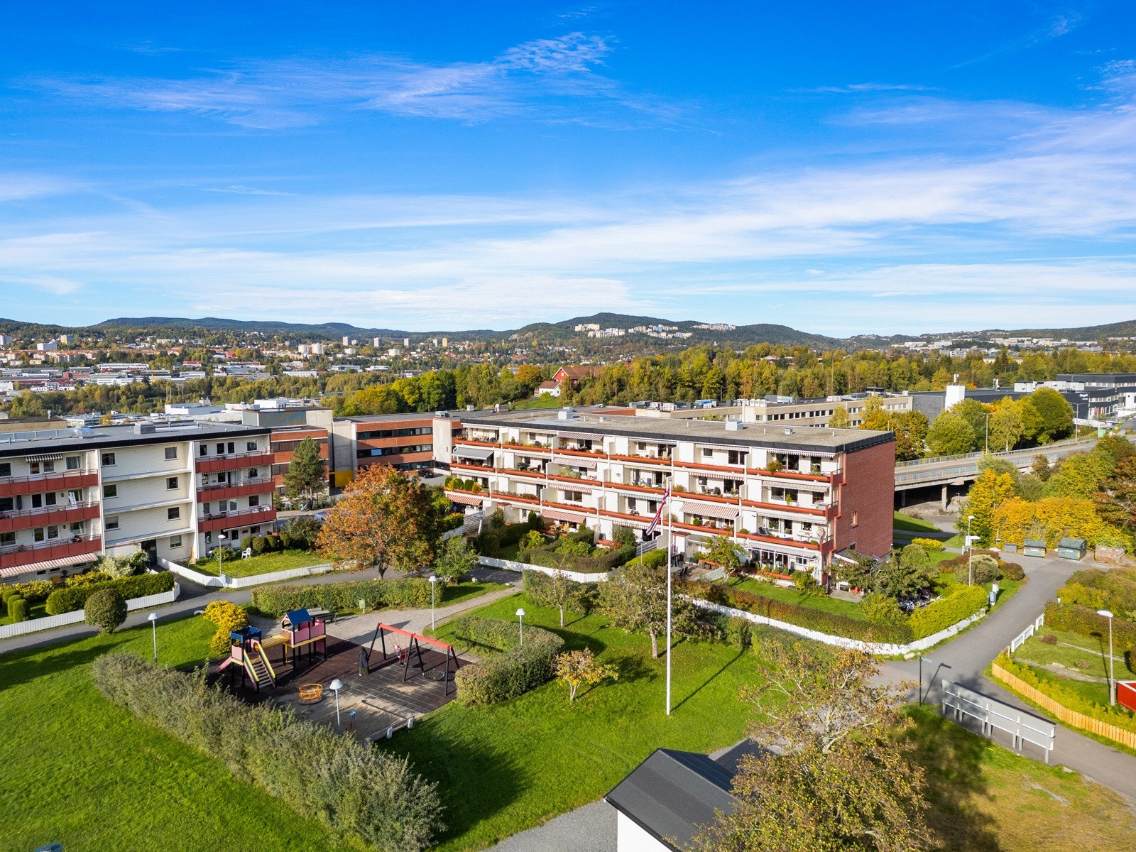 Området byr på mange fine turområder. Galleribilde