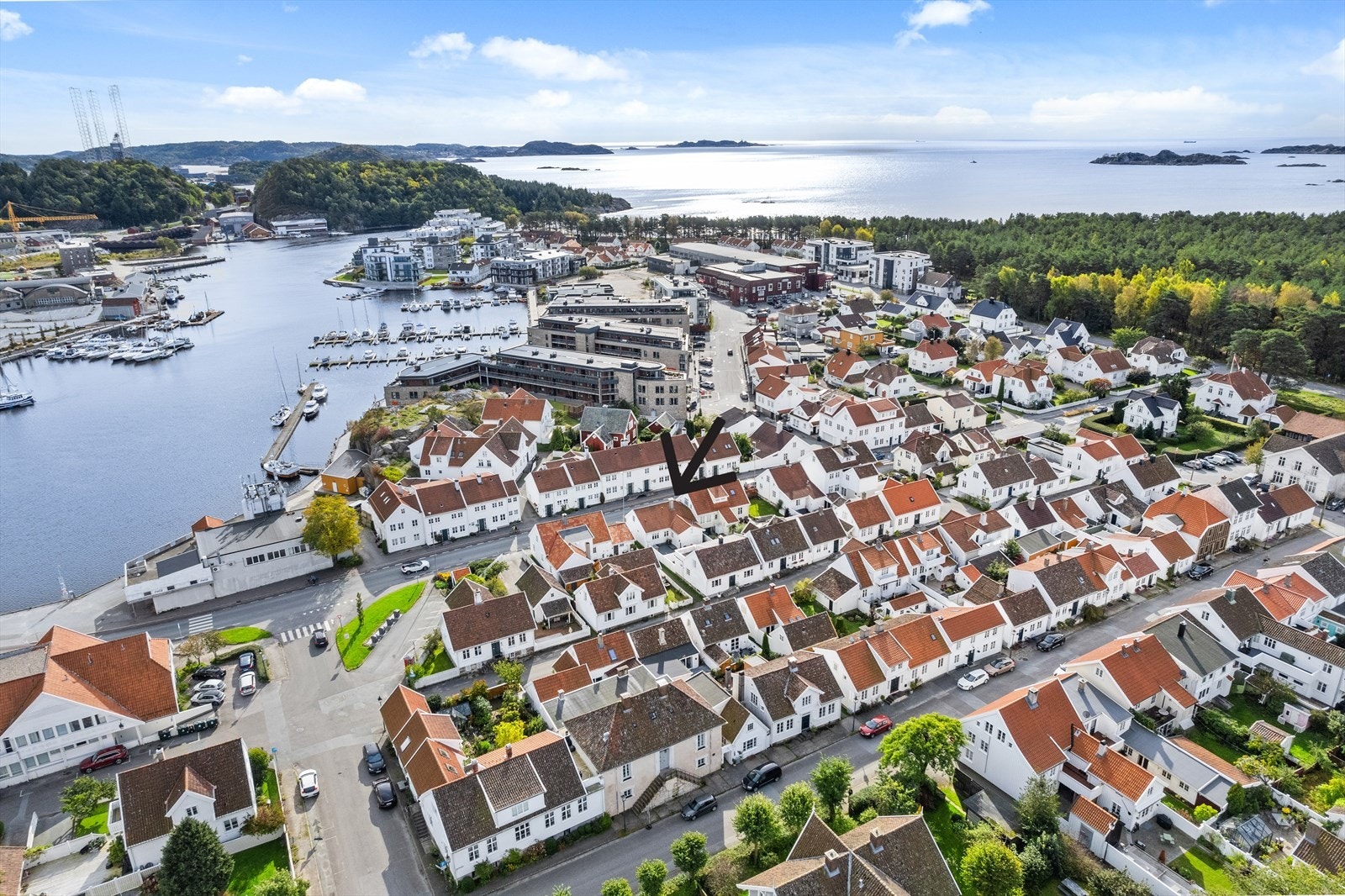 Fin beliggenhet sentralt på Sanden med kort vei til alt Mandal har å by på Galleribilde