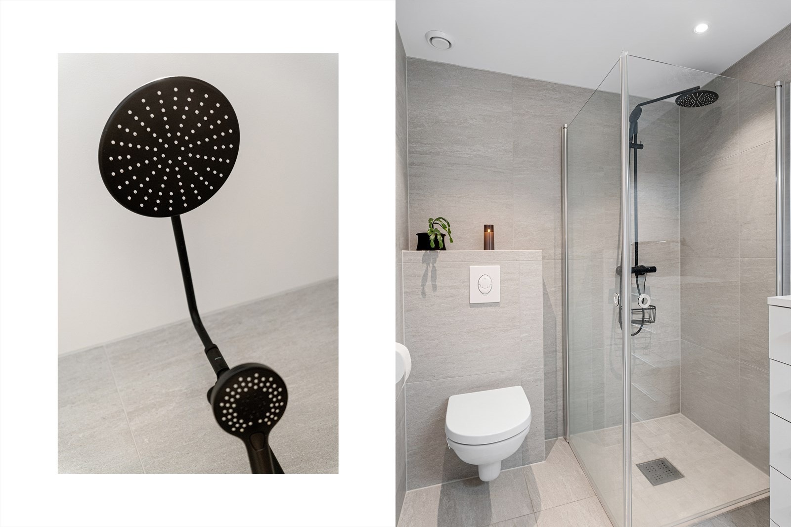 Nydelig, helfliset bad som gir spafølelse Galleribilde